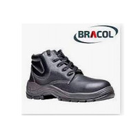 Botina Couro Amarrar Bico Plástico  4045baas4600ll Ca 42032 Bracol