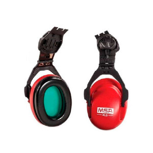 Kit Abafador Ruido Xls Ca 27971 Vermelho Msa