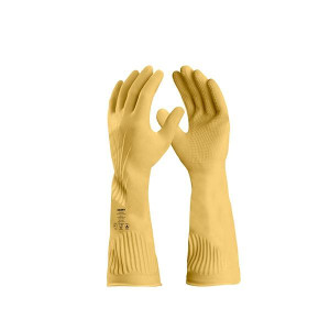 Luva Latex Ranhurada Ca 9567 Longatex Danny