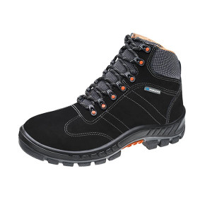 Botina Nobuck Preta 75bpr29-msp-bp Ca 41369 Marluvas